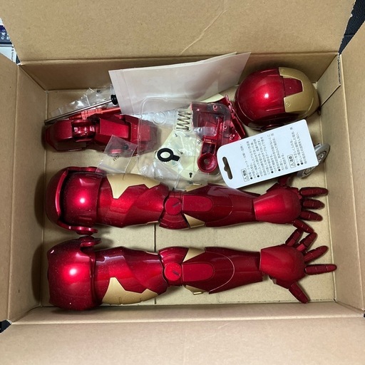 デアゴスティーニ アイアンマン　全100号　専用バインダーセット　制作途中品