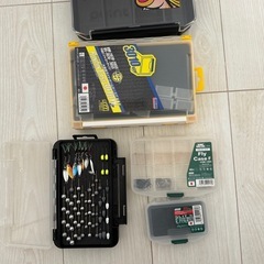 タックルボックス  カスタム メイホー　アジング　小物付き
の画像
