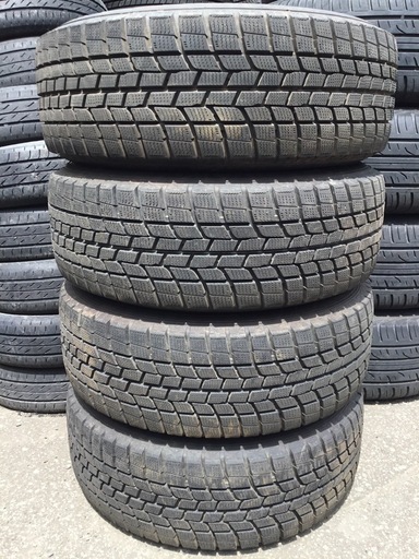 バリ溝 215/60R16 グッドイヤー スタッドレスタイヤ 4本セット