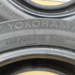 185/60R15 YOKOHAMA　ブルーアース　４本の画像