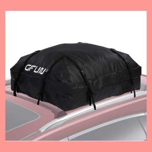 ルーフキャリアバッグ GFUN 防水 カーゴバッグ 屋根バッグ 大容量425L