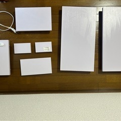 【受付終了】サイドテーブル　2段　コンセント付の画像