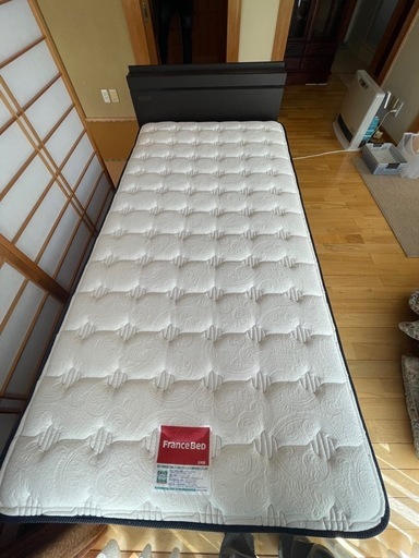 【美品】フランスベット　フレーム・マットレスセット