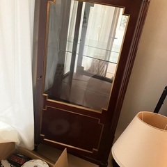 フランス　鏡張りキャビネット