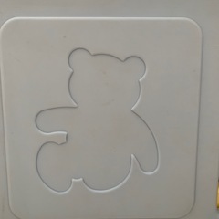 【交渉中】ベビーベッド　カトージ　組み立て式　　の画像