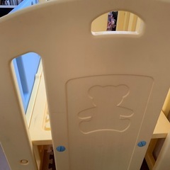 【交渉中】ベビーベッド　カトージ　組み立て式　　の画像