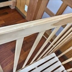 【★再値下げ】すのこベビーベッド　レギュラーサイズ　木製の画像