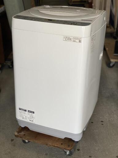 ☆激安!!☆ 6.0kg SHARP 2019年 ES-GE6C-W 家電 生活家電 洗濯機