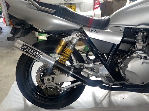 xjr400r  4HM 美品ナカノイーレス管