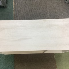 【リサイクルサービス八光】幅73.5cm　ホワイト木目　テレビ台　26型まで対応の画像