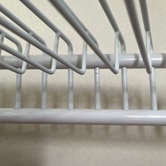 【引渡し決定済】生活用品 衣類 収納 ズボン スラックス ハンガー 20本掛けの画像