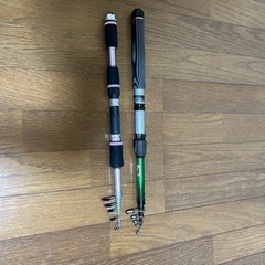 釣り竿2本、リールセット

