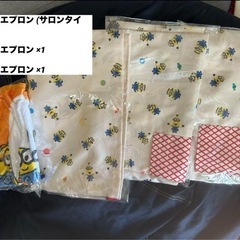 【新品未使用】ミニオン！親子おそろいエプロン