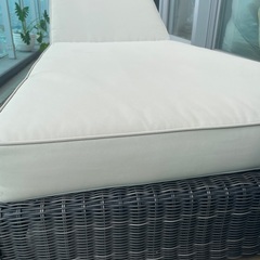 お譲りします　ソファベッド　屋外用　の画像