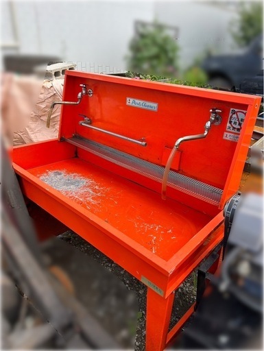 取引中:【認証工具】部品洗浄槽 パーツウォッシャー NKD100 NIKKO 日工 100V 洗浄台 洗い場 パーツクリーナー オイル 認証工具 自動車整備機械工具