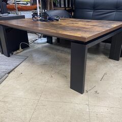リサイクルショップどりーむ荒田店 No13061 コタツテーブル　オシャレなローテーブル♪の画像