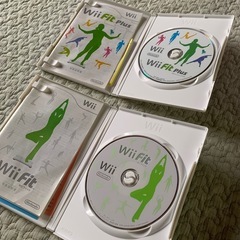 バランスボードとwii fit plusソフトセットの画像