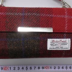 【取引決定】Harris Tweed　お財布ポーチ　1個の画像