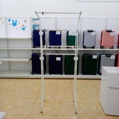 ★ジモティ割あり★  洗濯ラック 白 H71～×D52×W185...