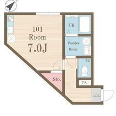 🏢安心の叶えRoom✨『1R』松戸市二ツ木✨敷金礼金無料💰✨人気...
