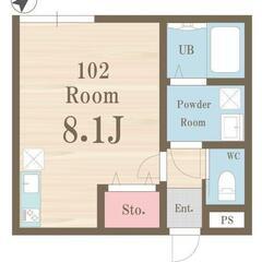 🏢安心の叶えRoom✨『1R』松戸市二ツ木✨敷金礼金無料💰✨人気...