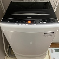 値引き中✨今なら5,500円以下！！
取説付き！！ハイアール5.5キロ。脱水、乾拭き済みの画像