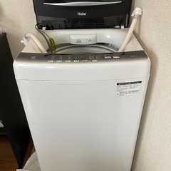 値引き中✨今なら5,500円以下！！
取説付き！！ハイアール5.5キロ。脱水、乾拭き済みの画像