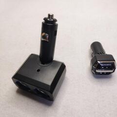 シガライターソケットUSB電源の画像