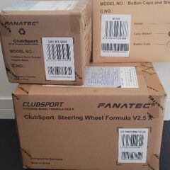Fanatec ClubSport  Formula V2.5 X　QR1付きの画像