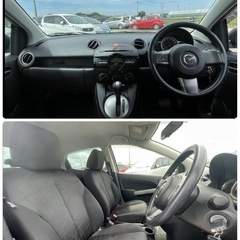 【まさかの決算フライングセール開催中❗️格安中古車といえばオーシャンデザイン❗️え、この値段で大丈夫⁉️ブラック・債務整理中の方を応援！高通過率ローン大好評✨】✨ マツダ デミオ 13C ✨ シンプルで運転しやすい！走行距離4.0万km✨の画像
