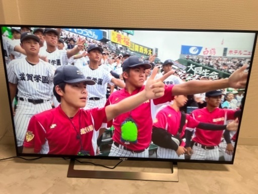【状態△】49インチ　液晶テレビ　SONY 2017年制　動作◯