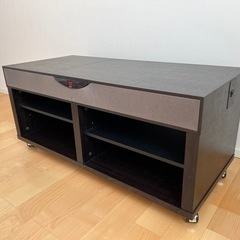 テレビ台（スピーカー、リモコン付き）の画像