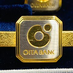 大分銀行　カフスボタン　ネクタイピンの画像