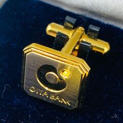 大分銀行　カフスボタン　ネクタイピンの画像