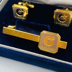 大分銀行　カフスボタン　ネクタイピンの画像