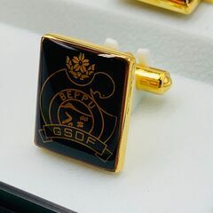 別府 BEPPU GSOF ネクタイピン カフスボタンの画像