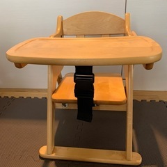 澤田木工所　子供用ローチェア　天然木　の画像