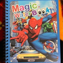 【新品】水ぬりえNo.16 スパイダーマン
