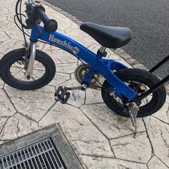 へんしんバイク 補助棒付きの画像