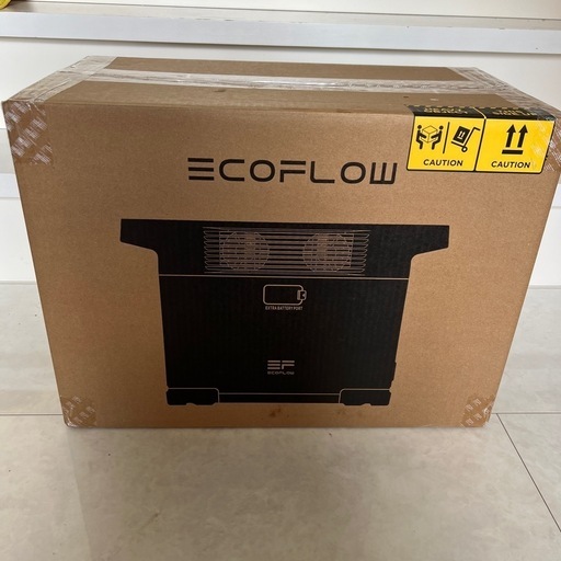 新品未使用　ECO FLOW DELTA2 ポータブル　電源　キャンプ