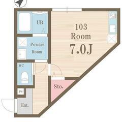 🏢安心の叶えRoom✨『1R』松戸市二ツ木✨敷金礼金無料💰✨人気...