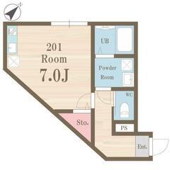 🏢安心の叶えRoom✨『1R』松戸市二ツ木✨✨敷金礼金無料💰✨人...