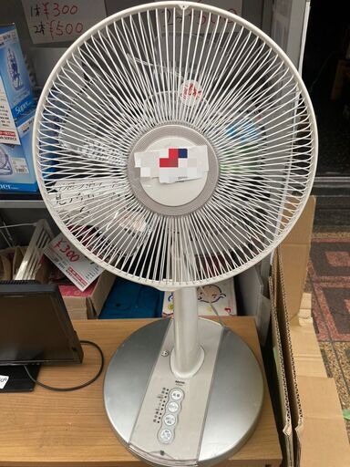 ☆中古￥2,000！SANYO　30㎝リビング扇風機　家電　EF-30TR5(N)型　【BH076】