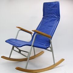 001)【美品】ニーチェア 1970年代 新居猛 折畳式のロッキングチェア