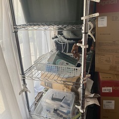 メダカ用棚、容器、スチールラック、浄水器、 
の画像