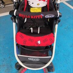 GRACO　キティ　ベビーカーの画像