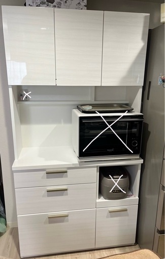 【受け取り先決まりした】ニトリ　キッチンボード