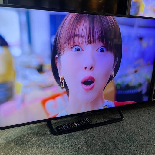 HITACHI 49インチ　液晶テレビ　2016年製　即録画可能です