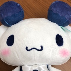 サンリオキャラクターズナムコで推し色！~カラフル♡フルーツジャム~BIGぬいぐるみ　シナモロールの画像