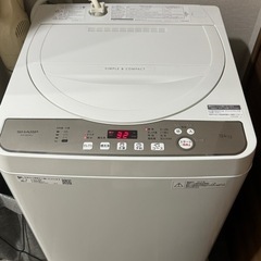 【限定割！】安くしました！　SHARP 洗濯機 